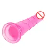 Outros itens de beleza de saúde Erótico Soft Jelly Dildo Realista Anal Strapon Big Penis Ventosa Brinquedos para Adts Mulher J1735 Drop Deliv De Dhuvt