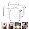 Ensembles de vaisselle 4 pièces verre Transparent clair ménage café crémier conteneur petit pichet