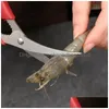 Other Kitchen Tools Seafood Tool Lobster Cracker Crab Scissors Stainless Steel Shrimp Shells Shears Kitchen Gadgets Drop Delivery Home Dh12G