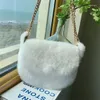 Поясные сумки, женские сумки премиум-класса, маленькая квадратная сумка, легкая роскошная сумка из норки, корейская сумка через плечо, банкетное плечо
