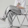 Mens Designer Cargo Pants Male American Embroidered Stripes Single Breasted Leggings Sweatpants Men And Women Loose Large Casual Trousers For Four Season