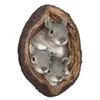 Garden Decorations Squirrel Tree Hugger Yard Art Outdoor Hole Statues Face Decor Novely Decoration Sculpture 231127