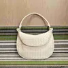 Womens Gemelli Shoulder Bags Bottegaaveneta Handväskor 2023 Autumnwinter Ny äkta läder Twin Woven Bag Fashion Mångsidig bokstavspåse Cowhide One Shoulder H Hbov