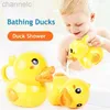 Giocattoli da bagno Baby ing Ducks Animale del fumetto Balena Granchio Piscina Classico Catena a orologeria Giocattolo acquatico per neonati 0 24 mesi