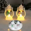 LED multifunktionella ljus Jullantern Led Candle TEA Light Candles Merry Chult Decor for Home Xmas Tree Ornaments Santa Claus