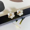 Charm Small Fragrant Wind Flower Petal Earrings 2022 New Fashion Small Audience Design Sense High Grade Earrings for Women 925 Silver Needle Earrings