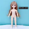 Куклы 16 BJD Кукла Полный набор Детский день рождения сюрпризы 30 см для девочек от 6 до 7 лет детские игрушки и аксессуары 230427