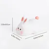 Night Lights Cute Light Kids Lamp Touch Animal For Nursery Silicone Soft Big Face Teenager Child