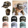 2023 Wiosna Lato Baseball Cap Women Outdoor Wszechstronny czapkę mody lampart litera haftowe i czapki haftowe