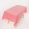 Tala de mesa 1pc Vários estilos toalhas de mesa descartáveis ​​para crianças de feliz aniversário para festas de decoração de eventos de capa