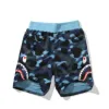 New A Bathing Ape BA PE Camo Shark Shorts Side Beach