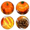 Dekorativa blommor 50st. Fall Holiday Decoration Simulation Pumpkin Maple Pine Cones Acorns Christmas Thanksgiving Party Home Decor