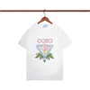 Женская футболка Мужские дизайнерские футболки Роскошная футболка Мужская Casablanca Роскошная рубашка для верхней футболки большого размера Casablanc Casa Blanca Одежда Dhdhj