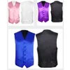 Groom Vests For Wedding Herringbone Made Slim Fit Mens Suit Vest Prom Waistcoat Plus Size