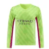 Clube Equipe Masculino Juventude Futebol Goleiro 1 Claudio Bravo Jersey Set 23-24 Manga Longa GK Joe Hart 31 Ederson Moraes 18 Stefan Ortega Goleiro Camisa de Futebol Kits ManCheng