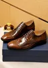 Yeni 2023 Erkek Marka Tasarımcısı Düğün İş Ofisi Kariyer Partisi Elbise Ayakkabıları Erkek Moda Orijinal Deri Yürüyüş Daireleri Boyut 38-45