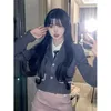 Kleding Sets Japan Korea Schooluniform Pak Vrouwen Jas Wit Shirt Mode Sexy Hippe Rok Meisje College Stijl Drie stuk JK