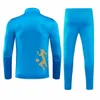 22 23 Napoli AE7 TrackSuit KIDS ADULT JACKET kit 2023 SSC Naples D10S Hommes survêtement Formation tuta Chandal survetement LONG ZIPPER HOMME ENFANT vestes de football