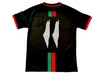 Maglia da calcio Palestina 2023/24 kit maglia casa trasferta nera taglia: S-4XL