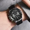 Zegarek na rękę Lige 2023 Zegarki męskie Top wielofunkcyjny wodoodporny chronograf zegarek na nadgarstek