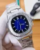 Patekkk Luxus hohe Qualität für Herren Sapphire Designer Uhren Datum 40mm Kalender 5711 Boutique Stahlgurt Designer Uhren Männer Uhr Diamant U1 Armbanduhr Uhr