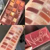 Eye Shadow Huda Naughty Nude Eyeshadow Palette Neutral 18 Color Shimmer Matte Metallic Long Lasting Waterproof Pigment Makeup Palette 231128