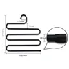 Laundry Bags Multifunction Stainless Steel Hanger Multi-port Support Circle Pants Hanging Metal Closet Organizer Garment Rack