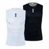 Cycling Shirts Tops Cycling Underwear Sport Base Layer White Cycling Jersey Reflective Vest Men Undershirt Quick Dry Elastici Vest Road Bike Jersey 231127