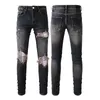 Herren Jeans Designer Delessed Ripped Skinny Cowboy Pant Rock Revival Hosen gerade schlanker elastischer Denim Fit Moto Trendy Streetwear