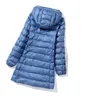 Kvinnor Down Parkas 8xl Plus Size Tjock Long Jacket Women Winter Ultra Light With Hooded Coat Female Hat Löstagbar 231127