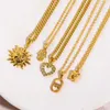 Ketten Edelstahl Sommer Halsketten Für Mann Frauen Hamsa Hand Anhänger Kette Choker Schmetterling Halskette Vintage-Schmuck