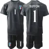 Nationalmannschaft 23 24 Italia Torwart 1 Gianluigi Donnarumma Trikot Fußballset Herren Kinder Langarm Guglielmo Vicario Alex Meret Gianluigi Buffon Fußballtrikot