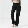 Lulus Yoga Outfits Suit Suit 2022 New Dance Studio Women 's Mid Rise Pants 캐주얼 슬림하고 다목적 비즈니스 라우드 스피커 와이드 다리 Daypqp