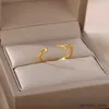 Eheringe Edelstahl Ring Schmuck Offene Verstellbare Liebeserklärung Ringe Für Frauen Schmuck Hochzeitsgeschenk Anillos R231128