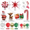 Altri articoli per feste per eventi Arco di palloncini natalizi Scatola verde oro rossa Palloncini di caramelle Ghirlanda Cono Stella di esplosione Palloncini foil Anno Decorazioni per feste di Natale 231127