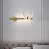 Lampes murales moderne papillon LED éclairage intérieur appliques luminaire pour chambre chevet balcon salon décor à la maison