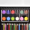 ألوان مائية 150 جهاز كمبيوتر شخصي/مجموعة مجموعة أدوات الرسم مجموعة لوحة فرشاة ماء ألوان القلم القلم تلوين الأطفال اللوازم الفنية قرطاسية P230427