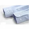 Chemises habillées pour hommes Nouveau 100% coton Oxford chemise à manches longues rayé à carreaux chemises décontractées vêtements coréens haute qualité chemise habillée d'affaires gris P230427