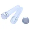 40 ml en plastique transparent vide tube à essai rechargeable bouteille échantillon bouteille cosmétique masque de bonbons sels de bain flacon pot pot bouteille conteneur ho fvnq