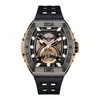 Wristwatches Bonest Gatti Men's Series Big Dial Stainless Steel Case Men Automatic Mechanical Watch