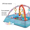 Rattles Mobiles Baby Fitness Frame Crawl Game Blanket Multifunctional Pad Fence Crawl Pad Baby Carpet Children's Activity Pad Gym Education Toys 230427