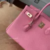 Top Lady Heart Bag Tote Quality Designer Bags Girl's Pink Lychee Grain Leather Top Layer Cow Handbag Classic Mini Cross-body Small Trend 6kz0