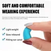 NIEUW 2PCS SLAPEN ANTI-NOISE OORVUGEN Soft Sponge oordop oorbeveiliging geluiddichte geluidsreductie oordoppen unisex