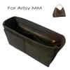 Pour artsy mm sac insert organisateur sac à main insert shaper-3 mm en feutre premium fait à la main 20 couleurs 210402284g