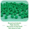 Artigianato verde smeraldo intenso Pom Poms PomPoms per arti e mestieri PomPom Balls per fai da te Arte Creativa Artigianato Decorazioni