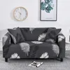 Stol täcker blommortryck soffa täckning för vardagsrum slipcovers bomull elastisk soffa handdukskydd 1 st 231127