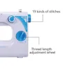 Machines INNE Sewing Machine Mini Portable Household With Multiple Patterns Night Light Electric Multifunction 2Speed 505 727