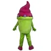 Halloween Green Ice Cream Mascot Costume Cartoon Anime Theme Character Unisex vuxna storlek Julfest utomhus reklamdräkt