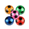 Bollar 20 cm barn fotboll multicolor pvc uppblåsbar hand klapp fotboll sport matchar träning utomhus spel strand elastiska bollar 231127