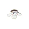 Accessoires de dessin animé Kuromi Cupcake Friends Broche Films mignons Jeux Épingles en émail dur Collecter Sac à dos de dessin animé en métal Collier de sac Dro Dhze5